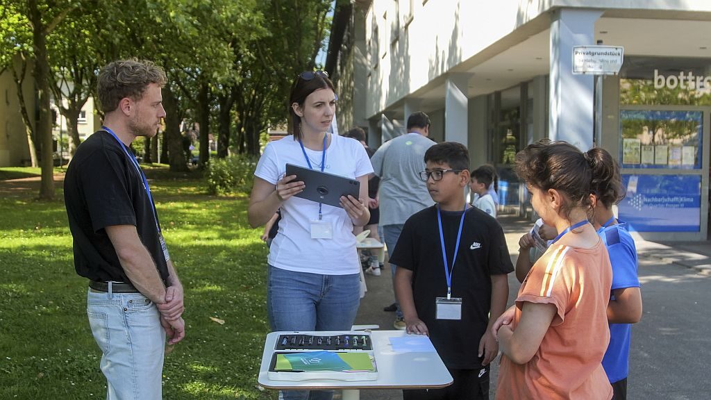 Ferienprogramm auf Prosper III. Foto: Marco Polk/EGLV