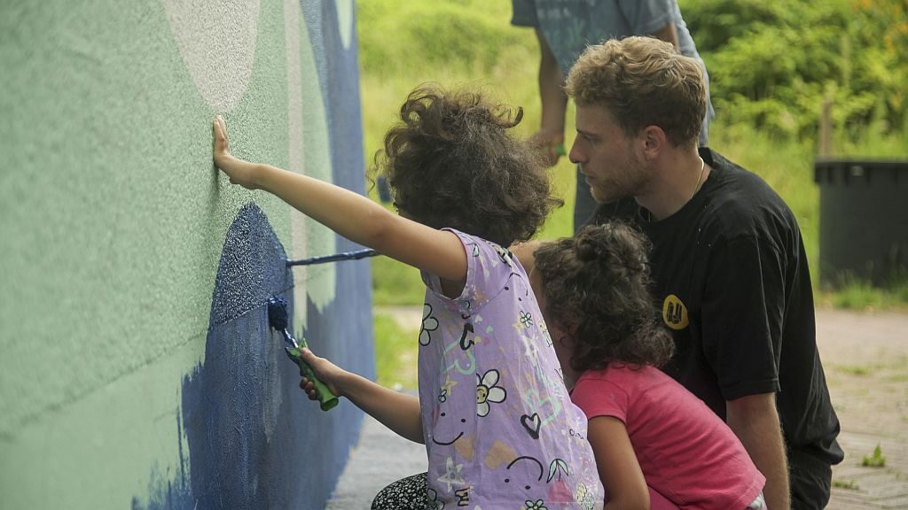 Ferienprogramm auf Prosper III. Foto: Marco Polk/EGLV