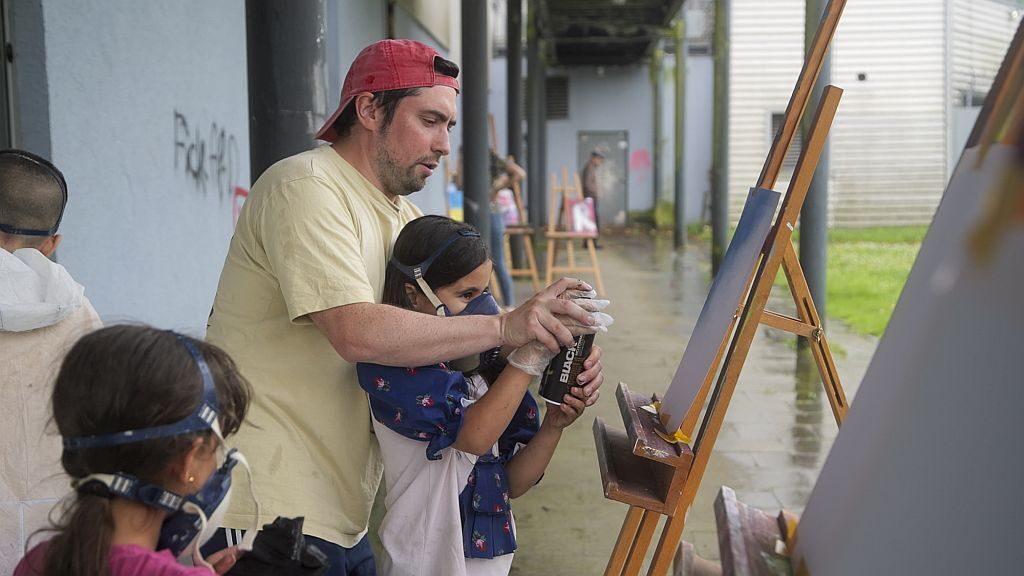 Ferienprogramm auf Prosper III. Foto: Marco Polk/EGLV