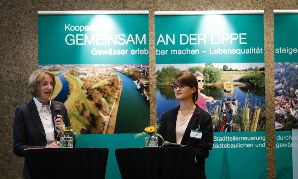 Veranstaltung Kooperation - Gemeinsam an der Lippe in Dorsten. Foto: Rupert Oberhäuser/EGLV